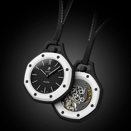 Quality Newest Compatible AP for Royal X Swatch Joint-edition Royal Pop Pocket Watch