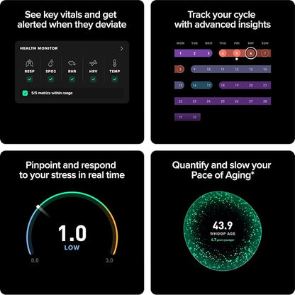 Whoop Bracelet , Health and fitness tracker | سوار ووب، جهاز تتبع الصحة واللياقة البدنية