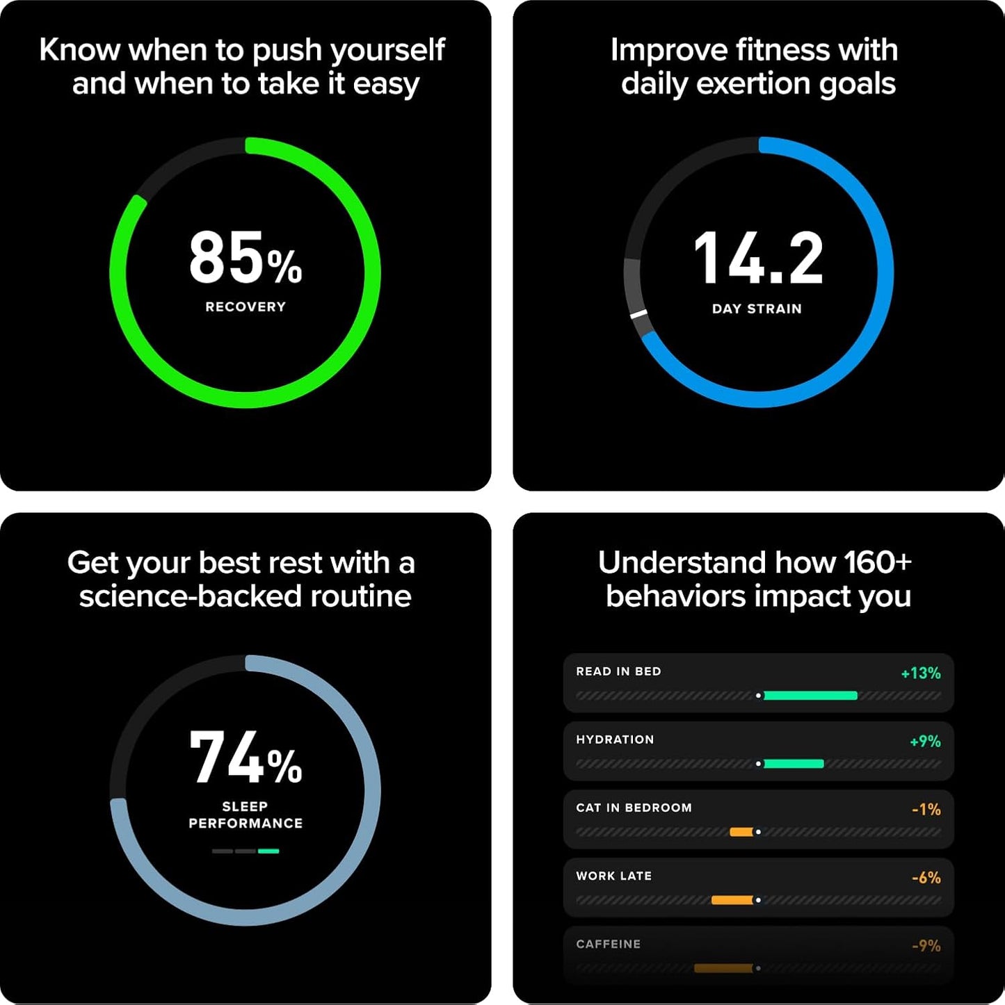 Whoop Bracelet , Health and fitness tracker | سوار ووب، جهاز تتبع الصحة واللياقة البدنية