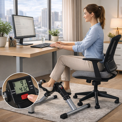 Arm & Leg Mini Exercise Bike – Portable Pedal Exerciser