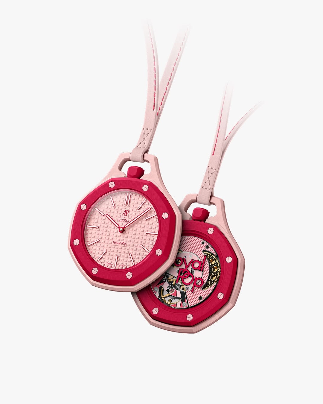 Quality Newest Compatible AP for Royal X Swatch Joint-edition Royal Pop Pocket Watch