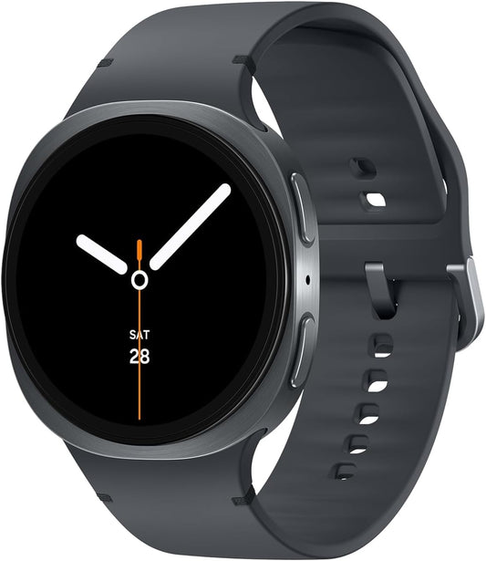 Samsung Galaxy Watch8 Graphite, LTE, 40mm Smartwatch, Everyday Health Coach, Cushion Design, Dynamic Lug System, 3nm Processor, Sleep Coaching, Running Coach (International Version)